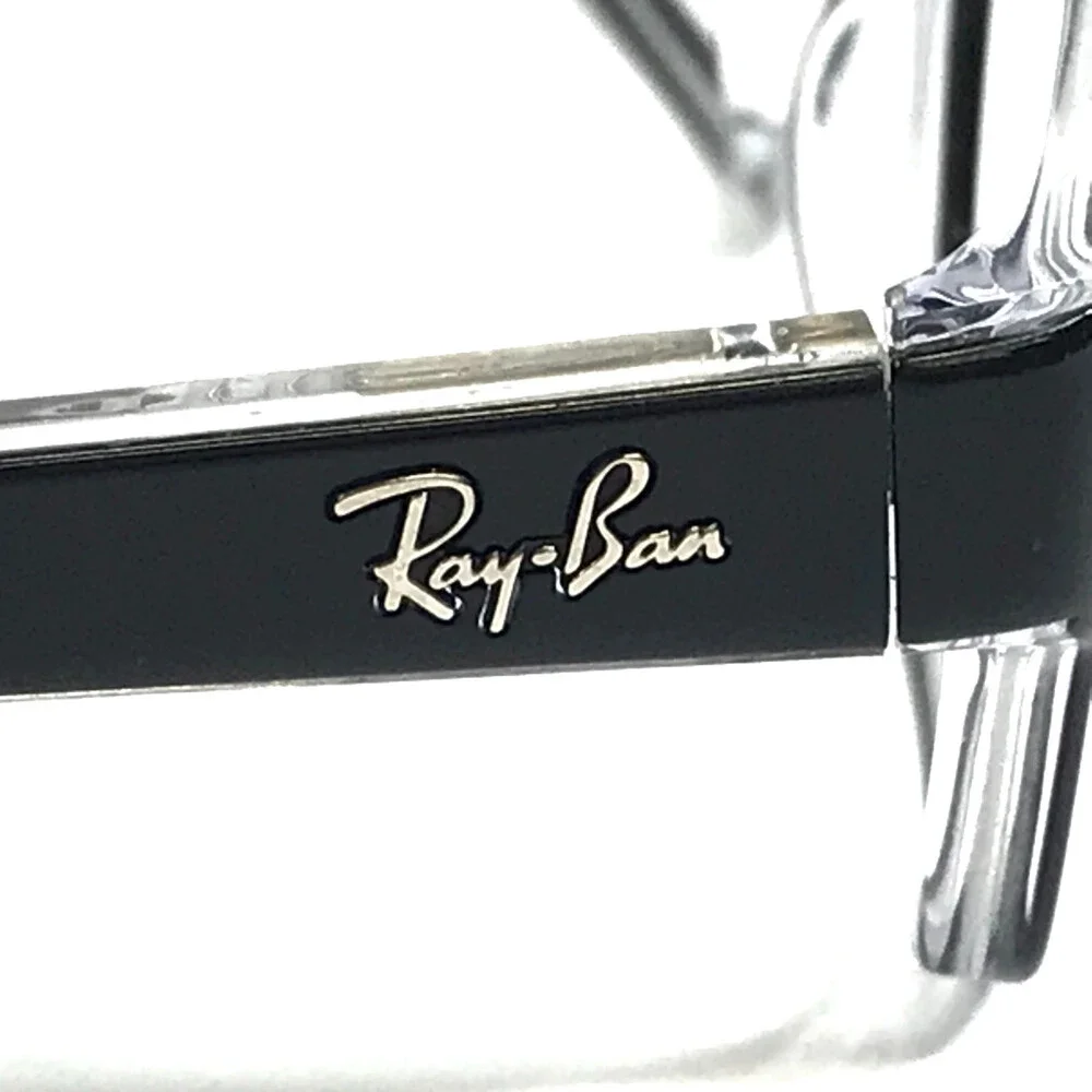 Ray-Ban Eyeglasses Frames RB5169 2034 Polished Black on Clear Full Rim 54-16-140